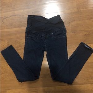 Maternity denim jeans